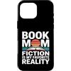 Reading Mama Novel Lover Aesthetic Sunse Custodia per iPhone 16 Pro Max Book Mom Fiction è la mia realtà preferita