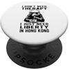 Awesome Veteran Sailor Designs and Memor Non ho bisogno di terapia, ho solo bisogno della libertà a Hong Kong PopSockets PopGrip Adesivo
