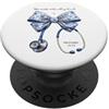 Willing Hands Creations She Works With Willing Hands - Stetoscopio da infermiera PopSockets PopGrip Adesivo
