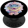 Bookworm Teacher Theme Library Reader Gr Baby Fox Libro Aperto Lettura Animale Amante Grafico Ritr PopSockets PopGrip Adesivo