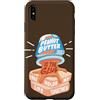 Breakfast Sandwich Peanut Butter Jelly F Custodia per iPhone XS Max Il burro di arachidi è la colla che tiene insieme la mia vita