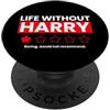 YO MINUS La vita senza Harry noioso non consiglierebbe una recensione divertente PopSockets PopGrip Adesivo