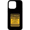 LUMOMIX Custodia per iPhone 15 Pro Max Cover divertente Scritte divertenti e simpatiche - Bestemmia
