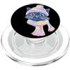 Bookworm Teacher Theme Library Reader Gr Agnello Piccolo Libro Lettura Animali Amante Grafica Ritratto Pecora PopSockets PopGrip per MagSafe