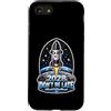 PeeKay Apparel - MoonReturn Custodia per iPhone SE (2020) / 7/8 2028 Non essere in ritardo #BackToTheMoon