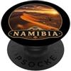 Nature Explorer Holiday Travel Designs Paesaggio Tramonto Vintage Deserto Namibia PopSockets PopGrip Adesivo