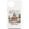 Utopia Sport Paris France Shop Custodia per iPhone 13 Panthéon Sorbonne Parigi Francia Acquerello