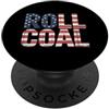 Rolling Coal Gifts for Men and Women Carbone diesel diesel del rotolo di Turbo di U.S.A. del camion diesel di rotolamento PopSockets PopGrip Adesivo