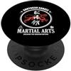 Karate Shotokan Outfit - Drache & Kanji Shotokan Karate Drago Design con Kanji per Karateka PopSockets PopGrip Adesivo