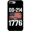 DD 214 Gifts Custodia per iPhone 7 Plus/8 Plus DD-214 Alumni DD 214 Alumni Veterano militare DD 214 Alumni