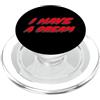 Watch TV Movies & Books on Radio Compute Ho un sogno | Attivista uguale 1960 PopSockets PopGrip per MagSafe