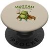 Medieval Frog Knight Ironic Aesthetic Ca Huzzah For The Pearls Frog Boba Tea Grafica medievale ironica PopSockets PopGrip Adesivo