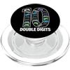 10 Gaming Controller Birthday Double Dig 10 Gaming Controller Compleanno Doppia Cifre PopSockets PopGrip per MagSafe