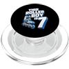 Roller Birthday Apparel Roller Boy, pattinatore per 7° compleanno, per bambini, età 7 anni PopSockets PopGrip per MagSafe