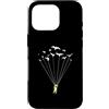Fraxoweb Custodia per iPhone 16 Pro Quando la natura salva - Parapendio volante uccello paracadute
