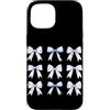 Cute Coquette Bow Aesthetic Gifts Women Custodia per iPhone 15 Coquette Fiocco Nastro Estetico Carino Grafica Ragazze