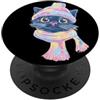 Bookworm Teacher Theme Library Reader Gr Agnello Piccolo Libro Lettura Animali Amante Grafica Ritratto Pecora PopSockets PopGrip Adesivo