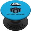 Water Harvesting & Off Grid Environmenta Salva il barile di conservazione dell'acqua piovana PopSockets PopGrip Adesivo
