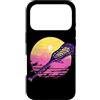 T-Shirts de Lacrosse su prato Custodia per iPhone 17 Pro Bastone da lacrosse Retrowave