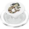 Yokotama Press Works Sirena Sushi Arte Tatuaggio Amanti Giapponese PopSockets PopGrip per MagSafe
