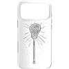 Magliette Grafiche de Lacrosse Custodia per iPhone 17 Pro Max Arte della linea del bastone da lacrosse