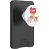 Funny Animal Puns & Romantic Wildlife Gi Love Llamas Pun Carino Alpaca Coppia Cuore Romantico PopSockets PopWallet per MagSafe