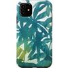 generic Custodia per iPhone 11 Design estetico tropicale con foglie estive