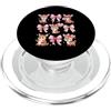 Coquette Bow Aesthetic Deer Graphic Wome Kawaii Deer Coquette Bow Ribbon Estetica Deer Lover Bambini PopSockets PopGrip per MagSafe