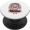 Mothers Cheerleader Support Designs Cheer Mamma Sideline Allenatore Preferito Cheerleader Mamma PopSockets PopGrip Adesivo