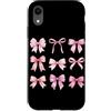 Cute Coquette Bow Aesthetic Gifts Women Custodia per iPhone XR Carino Coquette Bow Ribbon Estetica Ragazze Adolescenti Bambini