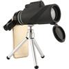 KOMBIUDA 1 Pezzo Telescopio Monotubo Portatile con Treppiede e per Smartphone Telescopio Hd per Bird Watching e Eventi All