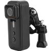 Plyisty Fotocamera per Bici 4K con Clip, Fotocamera per Moto Grandangolare da 145 Gradi, Mini Fotocamera Portatile Resistente All'acqua per Sport All'aria Aperta, Motociclette e Biciclette