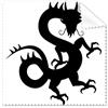 DIYthinker Drago Silhouette Cina Cinese Cultura Tradizionale d'autore del Modello Occhiali Panno Panno di Pulizia dello Schermo del Telefono 5pcs Cleaner