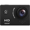 DIGNIFE Action Camera, Sport del casco del motociclo della macchina fotografica sportiva impermeabile DV. Videocamera for fotocamera subacquea fotocamera 1080p(AT-02H)
