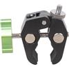 HINAYOSAN 2. Adattatore a morsetto in lega di alluminio da 1/4 3/8 per attrezzatura fotografica, supporta 3 kg di capacità supporto per fotocamera multiuso