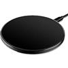 Jectse Tappetino di Ricarica Wireless Veloce da 10 W, Certificato, Lega di Alluminio, Distanza di Induzione 8 Mm, Protezione Multipla, Stabile, Ricarica Wireless, Facile da Usare,