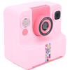 YUEHISY Fotocamera a Stampa Istantanea per Bambini, Fotocamera Digitale Selfie Anteriore Posteriore 1080P con Schermo da 2,4 Pollici, Obiettivo Rotante a 180 Gradi, per età 3-14 (PINK)