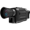 NGBFF Visore Notturno, Occhiali for visione notturna monoculare Ingrandimento HD Infrarossi 5x Telescopio singolo digitale Caccia con zoom monoculare professionale,per birdwatching, sport all'aria aperta,