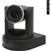 Airshi Videocamera HD 1080P, Riprese Versatili 4 Metodi di Controllo 3 Protocolli di Controllo Telecamera PTZ con Zoom Ottico 10X per l'insegnamento Online (Spina UE)