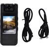 Fydun Action Camera 4K HD Portatile Ruotabile di 180 Gradi con Morsetto Posteriore per Trasmissione Sportiva in Bicicletta