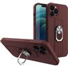 LMobile Strato iPhone 12 Pro Lmobile Silicone Castanho