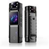 ARMYJY Mini videocamera 1080P, obiettivo grandangolare girevole a 130°, ricarica di tipo C per forze dell'ordine, sicurezza, consegna, uso in bicicletta (set completo WiFi P1)
