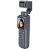 Asixxsix Videocamera Portatile, Videocamera per Vlogging 4K Ultra HD da 64 MP con Touch Screen da 1,72 Pollici, Rotazione di 330 Gradi Filtri di Bellezza Time Lapse Rallentatore per la