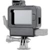 Generico Gabbia for fotocamera Vlog con supporto for slitta fredda for microfono esterno, compatibile GoPro, Hero 5/6/7