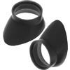 Anneome Accessori Per Telescopio e Microscopio 2 Pezzi, Coperture Protettive in Gomma Per Oculari Da 29-33 Mm, Tappo Di Protezione Flessibile Per Uso Birdwatching e Outdoor