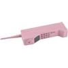Mimdixy Modello di cellulare retrò, ornamento di telefono cellulare in mattoni vecchio stile Simulazione vintage Puntelli fotografici Comodino Comodino Scrivania Dispositivo ricarica (Pink)