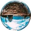 LXXOZ 1Pc Sfera di cristallo trasparente 30/40/50mm(30mm)