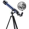 WOWCSXWC Astronomical Refractive Zooming Telescope, 700X60mm Monocular for Space Celestial Observation Monocular with Tripod WOWCSXWC