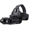 NGBFF Visore Notturno, Binocolo for visione notturna Occhiali NV8000 Supporto for testa digitale a infrarossi Batteria incorporata Attrezzatura da campeggio for la caccia ricaricabile,per birdwatching, spo