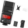 CAZSTYK V350 Potente batteria della macchina fotografica di potere della torcia elettrica con funzione automatica perfetta per la fotografia esterna e interna della macchina fotografica all'aperto